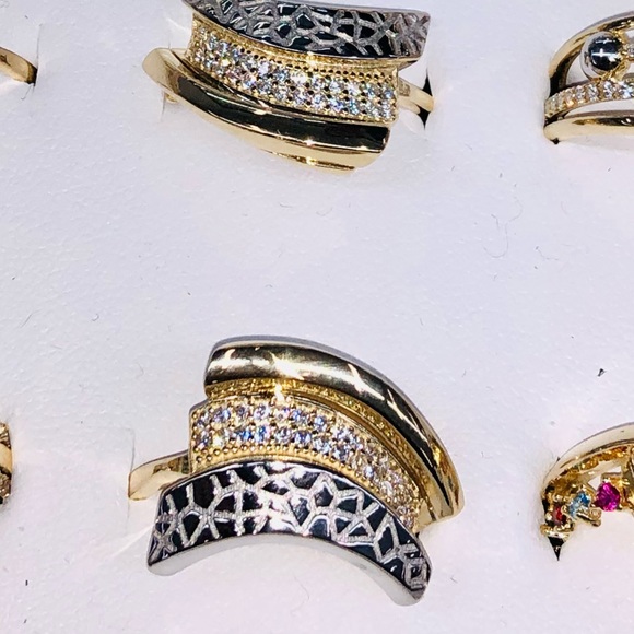 14k solid real gold Free Appraisal Turkish exclusive design custom made stunning - Picture 4 of 6